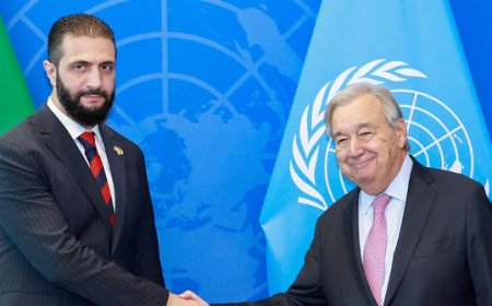 U.S. Asks U.N. to Lift Sanctions Against Syria’s Sharaa Before White House Visit