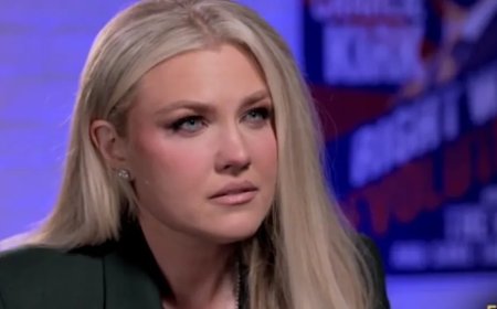 Erika Kirk Addresses Whether She’ll Seek Death Penalty For Husband’s Alleged Killer