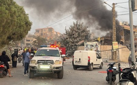 Israel says it is striking Hezbollah targets in Lebanon