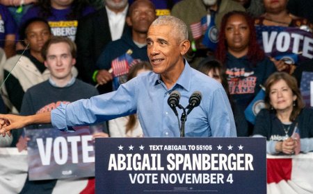 Obama's 'iconic voice' eclipsed in 2025 election by Trump-era economic, affordability complaints