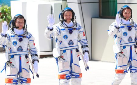 Three Chinese Astronauts Stranded in Space Due to Hit from Debris