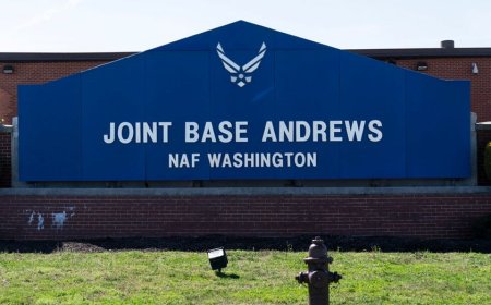 Suspicious package sickens several at Joint Base Andrews, home to Air Force One