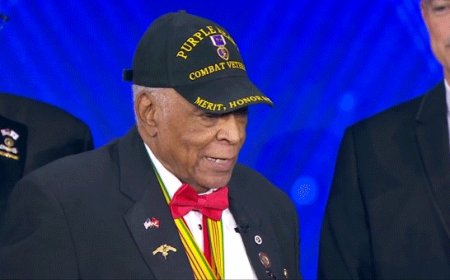 Trailblazing Vietnam veteran Major James Capers Jr honored with Patriot Award at 88