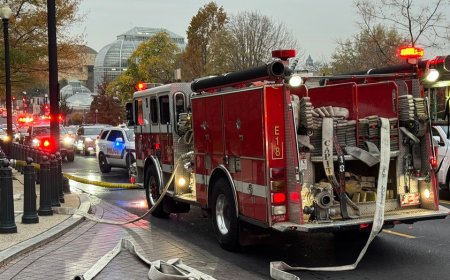 Fire erupts in US Capitol trolley system, at least 2 people receive medical attention