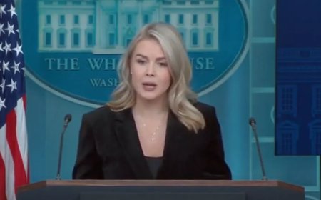 Karoline Leavitt Pressed About Trump Saying Democrats Committed Crimes ‘Punishable By Death’