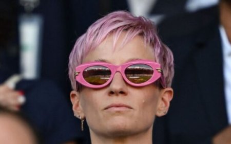 Former Soccer Star Megan Rapinoe Questions Motives for Keeping Men from Women's Sports