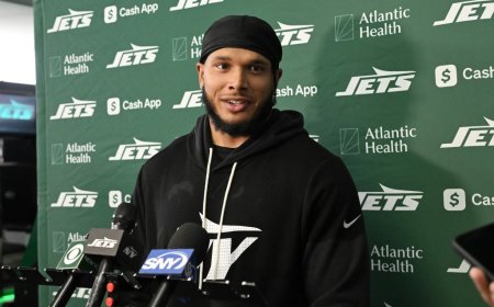 Jets’ Jermaine Johnson sacrificing sugar for another shot at sacking Lamar Jackson
