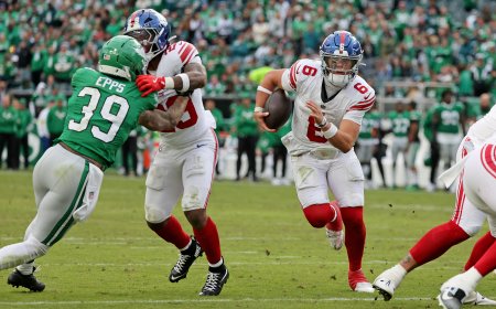 The delicate balancing act Giants face as Jaxson Dart’s return nears