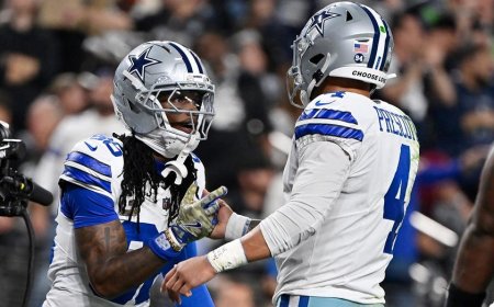 Cowboys' CeeDee Lamb clears up rumors about why he, teammate were benched vs Raiders