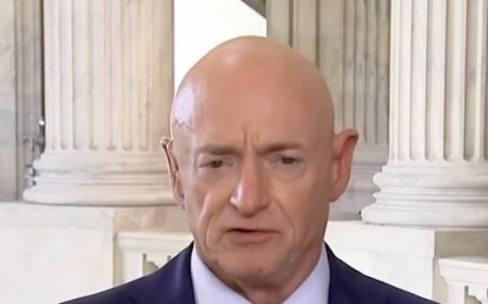 Mark Kelly Claims Trump 'Doesn't Understand' Law, Constitution, Uniform Code of Military Justice