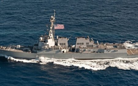 Report: Russian Tanker Idles Near Venezuela After U.S. Warship Enters Path