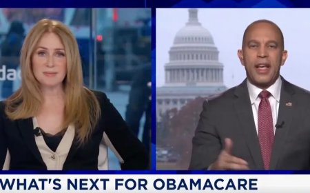 Hakeem Jeffries Blows Up At CNBC Host As She Confronts Him On Healthcare