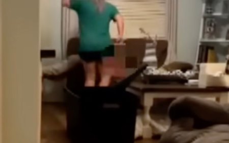 Alabama school’s ‘Teacher Of The Year’ arrested after viral video shows her savagely beating son with a belt