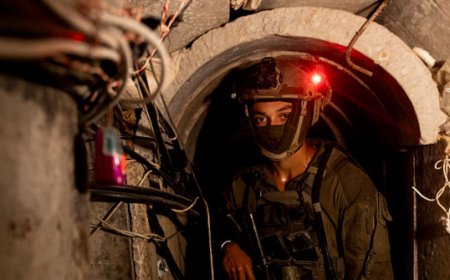 Israeli Military Reveals Massive Hamas Terror Tunnels Beneath Gaza City