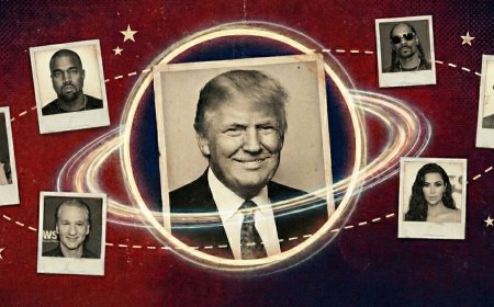 The Strange Celebrity Universe Orbiting Donald Trump