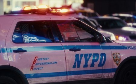 On-duty NYPD school safety agent busted for groping girl, 16, during photo op inside school