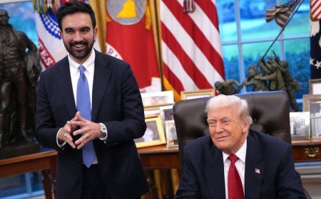 Trump Embraces Mamdani At White House, Says They Both Want To Make NYC Great Again