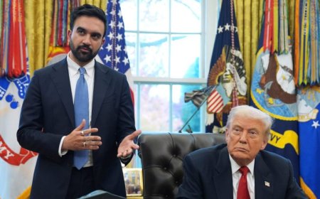 Trump to Mamdani on being a fascist: 'You can just say yes'