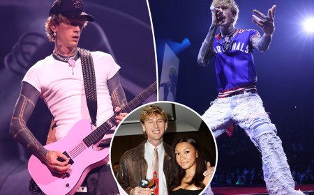 MGK dedicates ‘Lost Americana’ LA show to his daughters: ‘My two baby girls’