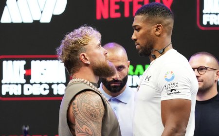 Anthony Joshua looks like something Jake Paul has never seen before