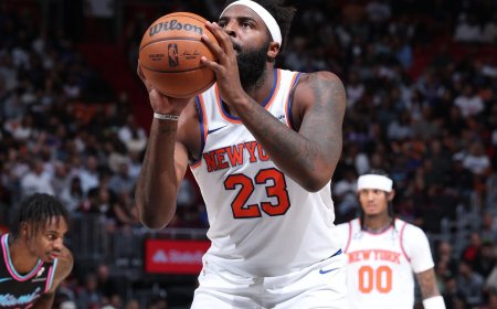 Mitchell Robinson’s discouraging free-throw returns keeping him on Knicks bench in crunch time