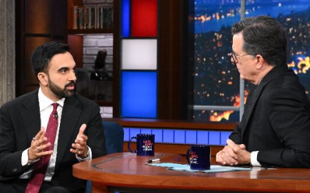 Stephen Colbert Gushes over Mamdani: 'Everyone in America Sees Something in' His Democratic Socialist Message