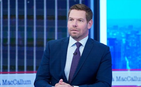 California governor hopeful Eric Swalwell embraces role as Trump's loudest critic amid new DOJ probe