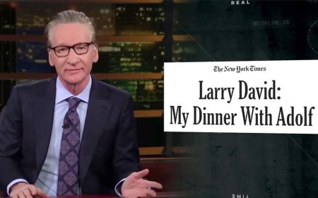 Bill Maher hits back at Larry David's 'dumb' NYT op-ed criticizing his dinner with Trump