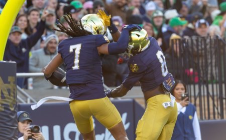 Notre Dame scores three times to start game vs. Syracuse — without offense touching the field