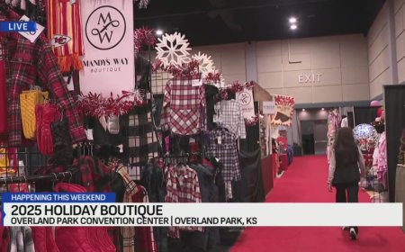 Holiday Boutique kicks off with 300 local  vendors in Overland Park