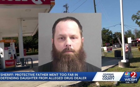 Florida father arrested after confronting daughter's alleged drug dealer