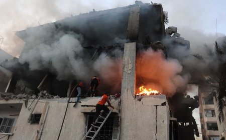 Israel launches strikes in Gaza ceasefire's latest test as hospitals say 24 killed