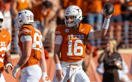 Arch Manning accomplishes something in wild Texas win that his uncles never achieved