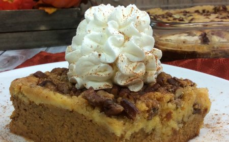 Pumpkin Dump Cake Recipe