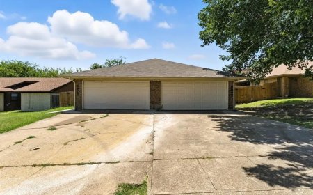 JUST LISTED: Full Duplex For Sale in Ft. Worth, TX at 6905–6907 W. Cleburne Rd. in South Ridge