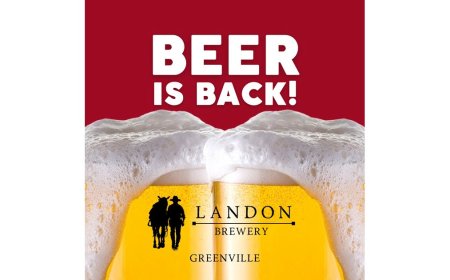 Beer is back at Landon Winery in Greenville