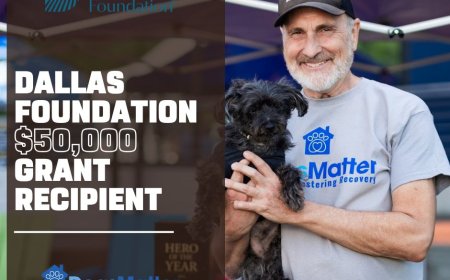 Dallas Pets Alive Receives $50,000 Grant from The Dallas Foundation