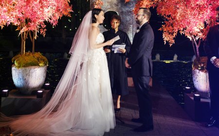 This Art-Loving Couple Got Married at the Nasher Sculpture Center and Brought New York to Dallas