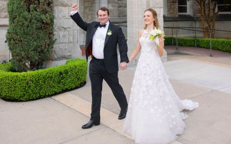 This Cowtown Wedding Had a Beautiful Garden Conservatory Feel