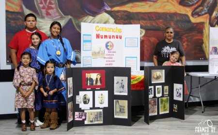 Estudiante de Sunset rinde homenaje a su herencia comanche