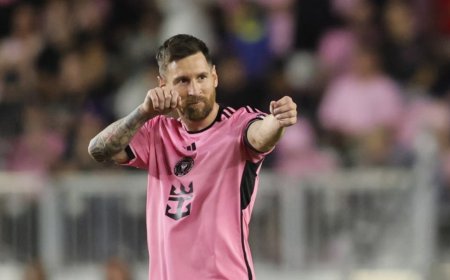 Messi Stays Silent on Inter Miami Contract Extension Amid 1v1 Soccer Finals