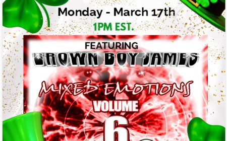 Brown Boy James – Saint Paddy Day Mix 1PM