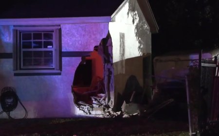 No injuries after van slams into Miami Gardens Home