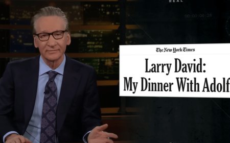 Bill Maher hits back at Larry David’s ‘dumb’ NYT op-ed criticizing his dinner with Trump