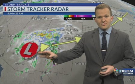 Storm Track 3 Forecast: Morning fog, showers moving in this afternoon