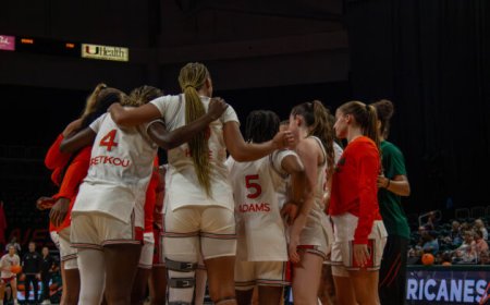 ‘Canes Takes down Davidson 66-58 in 2025 WBCA Showcase 