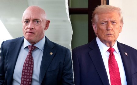 Sen Mark Kelly links Trump’s ‘death’ post to Charlie Kirk assassination, warns of violence