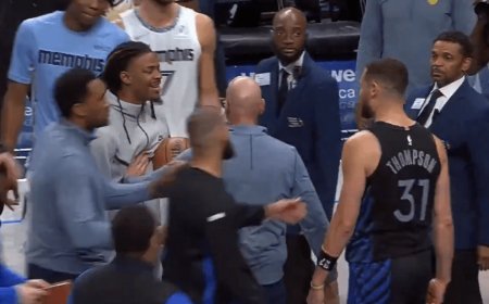 Klay Thompson obliterates Ja Morant after heated exchange: ‘He’s been running his mouth for a long time’