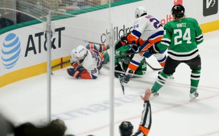 Alexander Romanov out at least five months after vicious hit as Islanders get dealt multiple injury blows