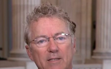 Rand Paul: Trump Calling Dems Traitors Deserving of Death 'Reckless, Inappropriate, Irresponsible'